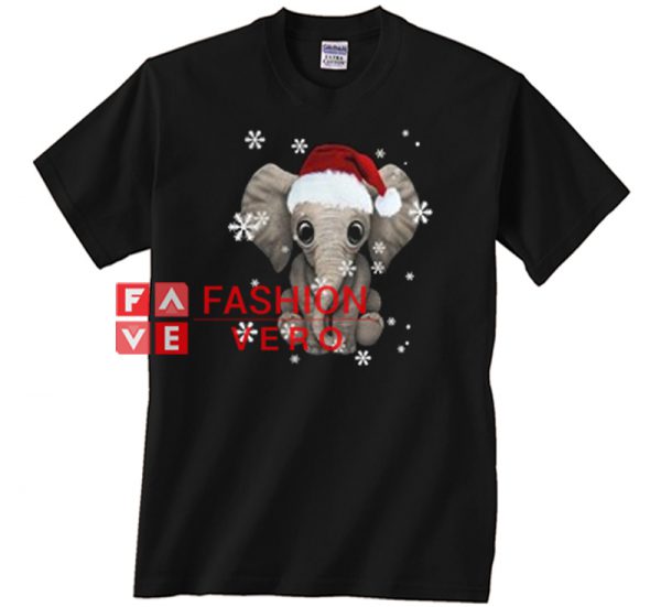 Elephant Christmas Unisex adult T shirt