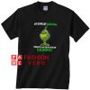 Grinch my level of sarcasm depends on your level of stupidity Unisex adult T shirt