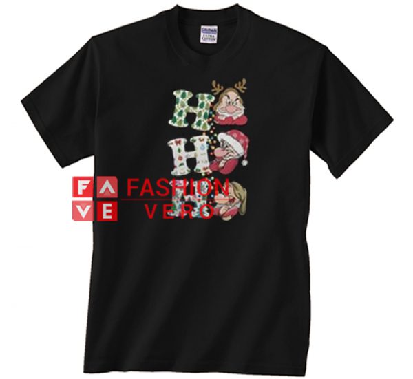 Grumpy ho ho ho christmas Unisex adult T shirt