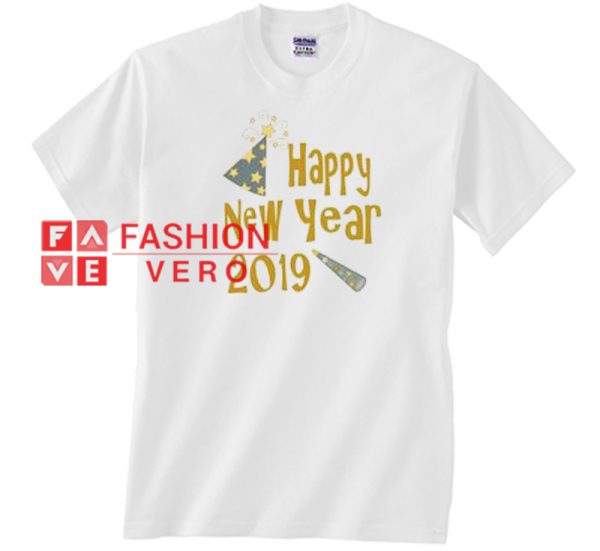 Happy New Year 2019 Hat Unisex adult T shirt