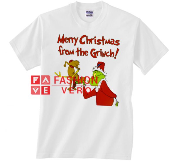 Merry Christmas From The Grinch Unisex adult T shirt