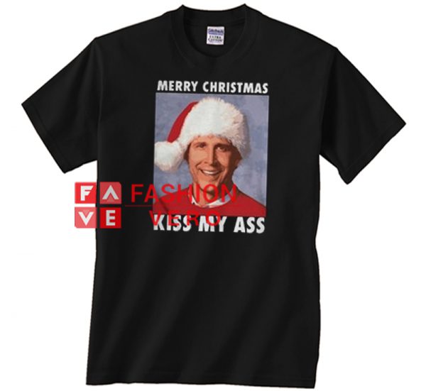 Merry Christmas kiss my ass Vacation Unisex adult T shirt