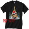 Niffler Santa Hat Christmas tree Under Snow Unisex adult T shirt