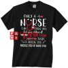Only A Nurse Can Save You Unisex adult T shirt