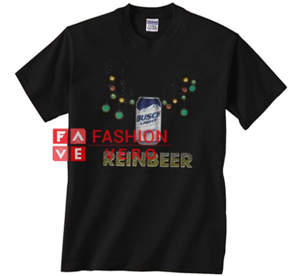 Reinbeer Busch Light Christmas Ugly Unisex adult T shirt