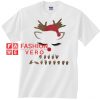 Reindeer deaf pride American sign language Christmas Unisex adult T shirt