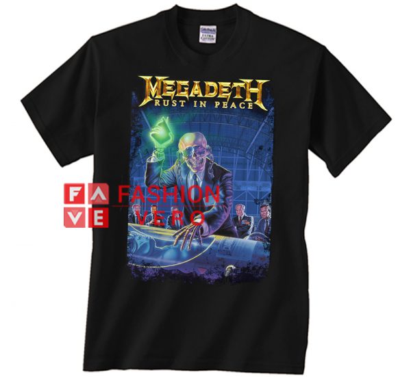 Rust In Peace Megadeth Unisex adult T shirt