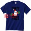Santa Paws Unisex adult T shirt