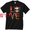Skull Love Christmas Unisex adult T shirt