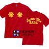 Sunflower Burn The Bras Red Unisex adult T shirt