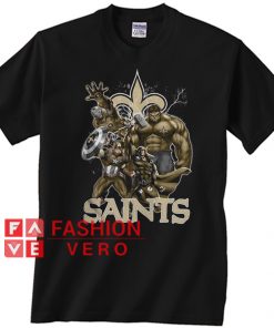 The Avengers New Orleans Saints Unisex adult T shirt