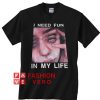 The Drums Surreal Glitchy I need fun in my life Unisex adult T shirt