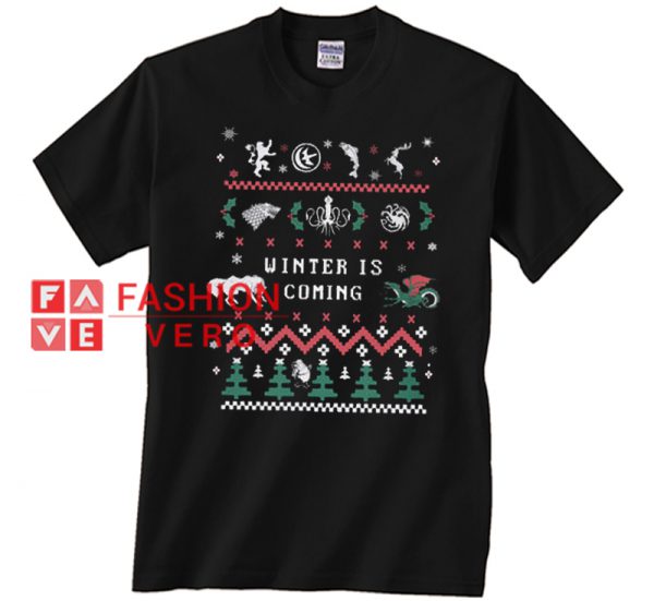 Winter Is Coming Christmas Unisex adult T shirt