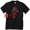 Xmas Wine Glass And Camping Unisex adult T shirt