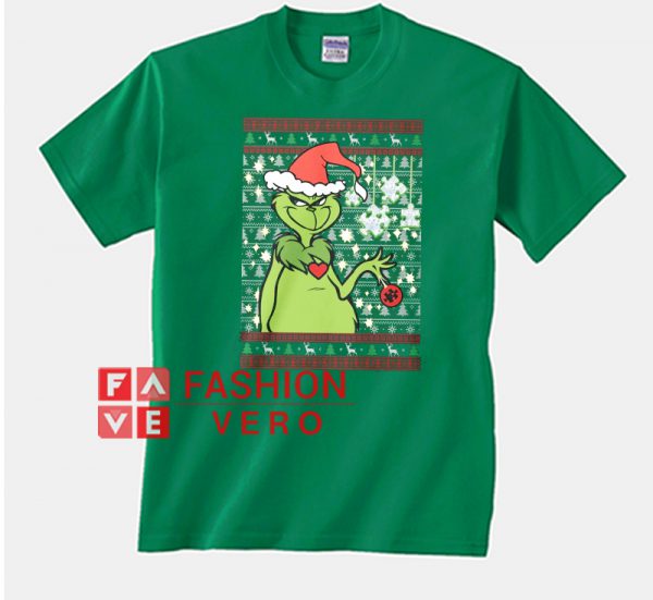 Grinch Christmas Is Coming Unisex adult T shirt