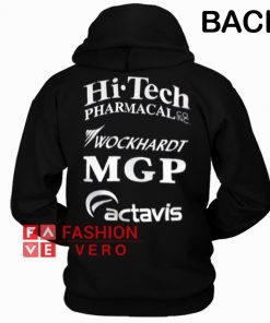 Hi Tech Pharmacal Wockhardt MGP Actavis HOODIE - Unisex Adult Clothing