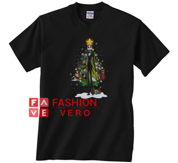 Jack Skellington Christmas tree Unisex adult T shirt