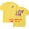 Odd Future Yellow Pink OF Donut Unisex adult T shirt