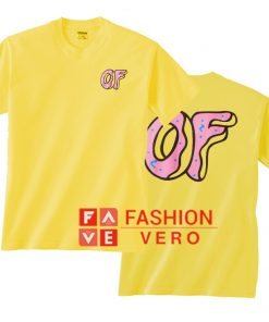 Odd Future Yellow Pink OF Donut Unisex adult T shirt