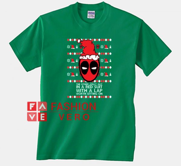 OnCoast Funny Deadpool Ugly Christmas Unisex adult T shirt