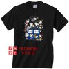 Snoopy Of Doctor Police Box Unisex adult T shirt