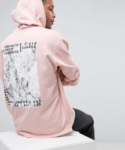 Toronto Representing Light Pink HOODIE Back