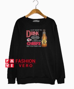 Drink Boulevard Wheat and watch my Chiefs Sweatshirt