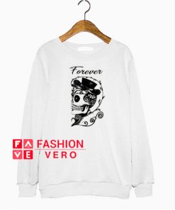 Forever Skeleton Valentine’s Day Couple Sweatshirt