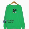 Kids Next Door Numbuh 3 sweatshirt green cartoon graphic print