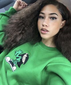 Kids Next Door Numbuh 3 Green Print Sweatshirt