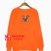 Kids Next Door Numbuh 4 Orange Print Sweatshirt