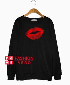 Kiss Lips Valentine Sweatshirt