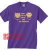 Labyrinth Don't ask us we're just the knockers Unisex adult T shirt
