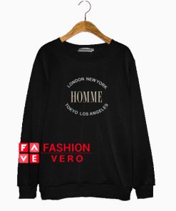 London New York Tokyo Los Angeles Homme Sweatshirt