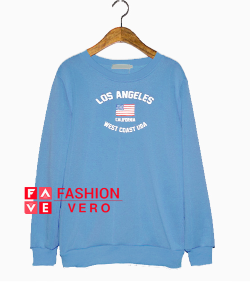 los angeles west coast usa sweatshirt