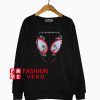 Post Malone stay away always tired Spider man mask Sweatshirt