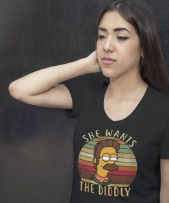 She Wants The Diddly Ned Flanders Unisex adult T shirt Women