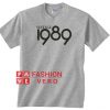 Vintage 1989 Unisex adult T shirt
