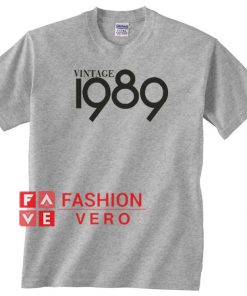 Vintage 1989 Unisex adult T shirt