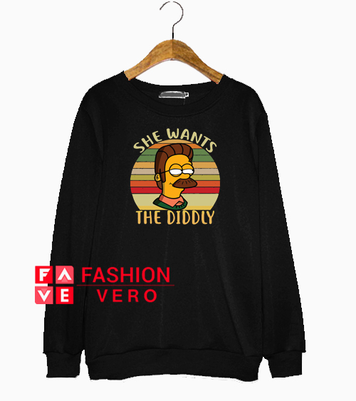 Ned Flanders She wants the Diddly vintage Sweatshirt