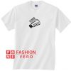 Salt And Pepper Couple White Unisex adult T shirt