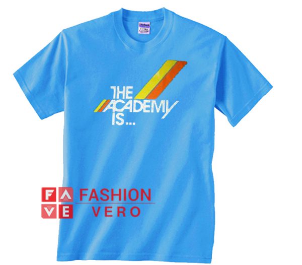The Academy Is Stripe T shirt