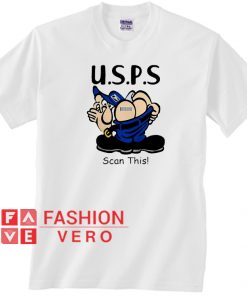 United States postal service USPS scan this T shirt