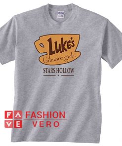 Gilmore Girls Luke's Diner Stars Hollow Logo Unisex adult T shirt