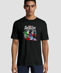 Marvel Avengers Schnauzer Svengers Unisex adult T shirt