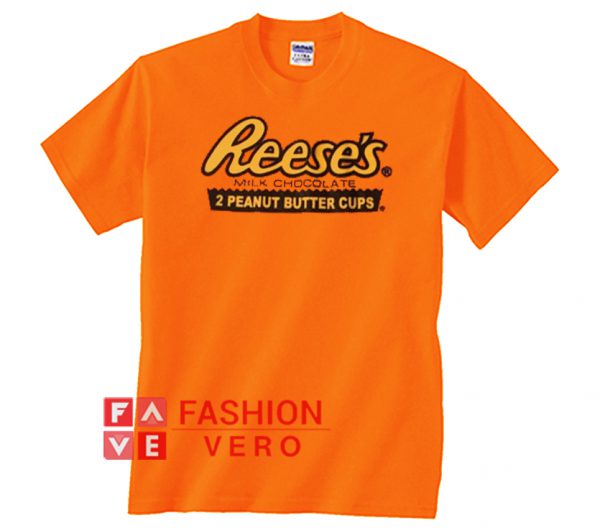 Reese's 2 Peanut Butter Cups Unisex adult T shirt