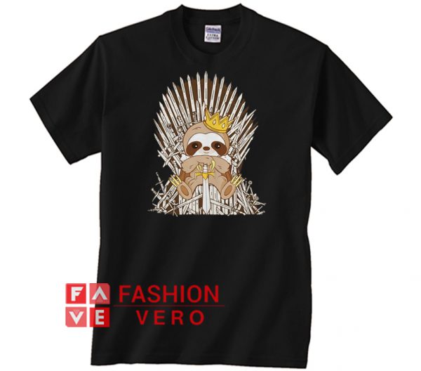 Game Of Thrones Sloth King Unisex adult T shirt