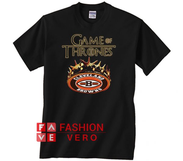Game of Thrones Cleveland Browns mashup Unisex adult T shirt