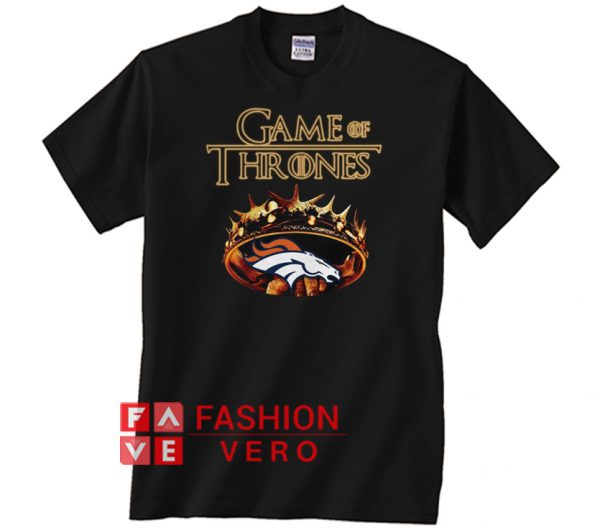Game of Thrones Denver Broncos mashup Unisex adult T shirt