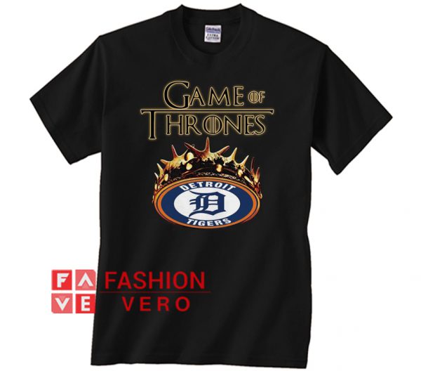 Game of Thrones Detroit Tigers mashup Unisex adult T shirt